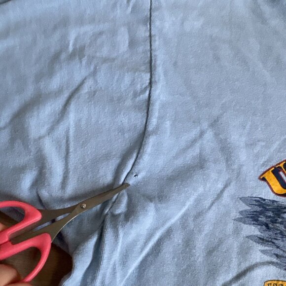 Vintage 80s USS TEXAS CGN 39 UNITED STATES NAVY MILITARY t-shirt L Single Stitch - Picture 6 of 12